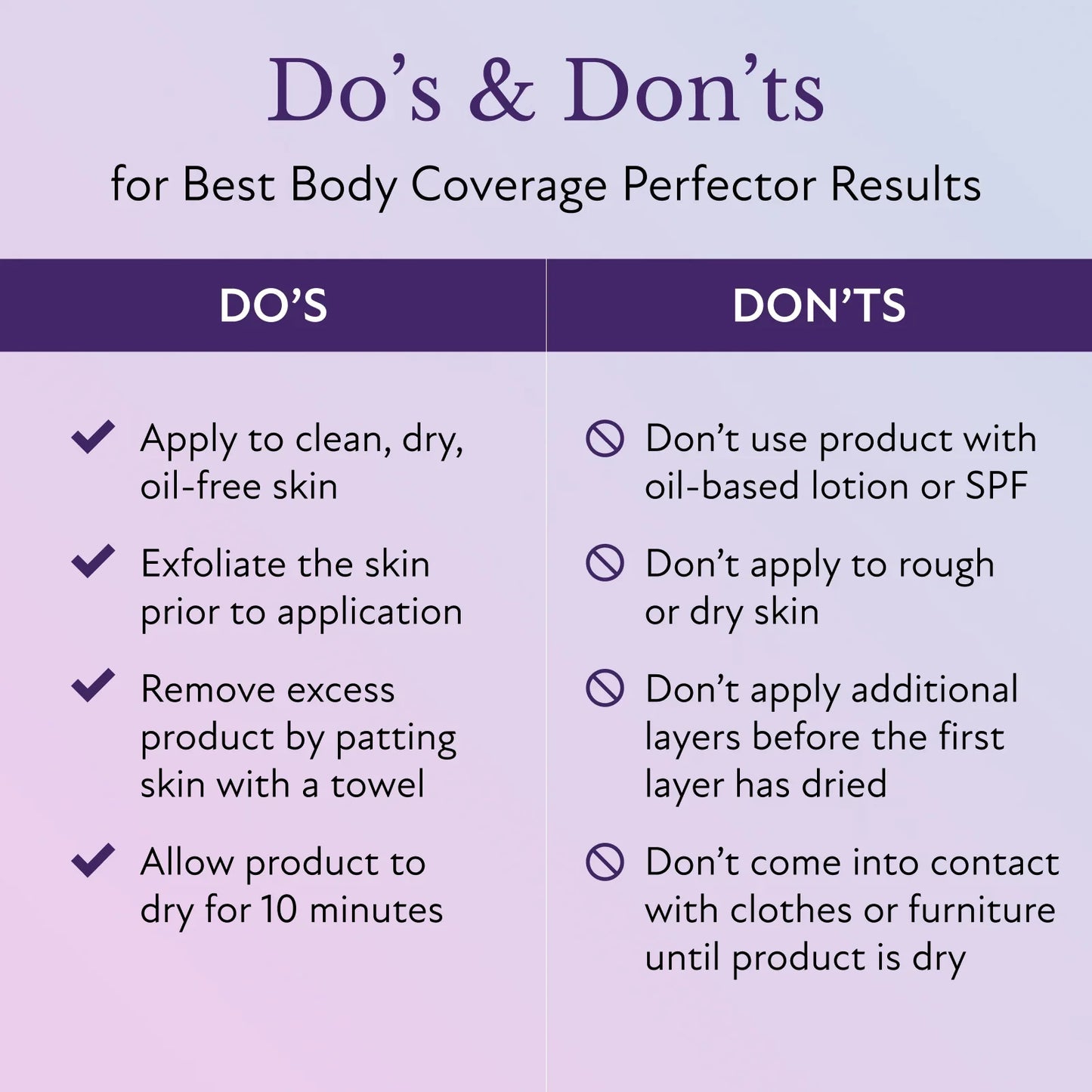 LOVERPEAK™ Body Coverage Perfector